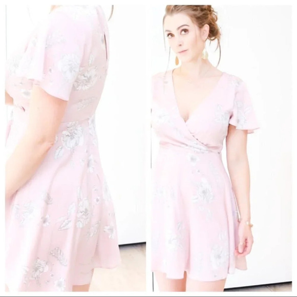 Pink floral dress - Picture 5 of 9